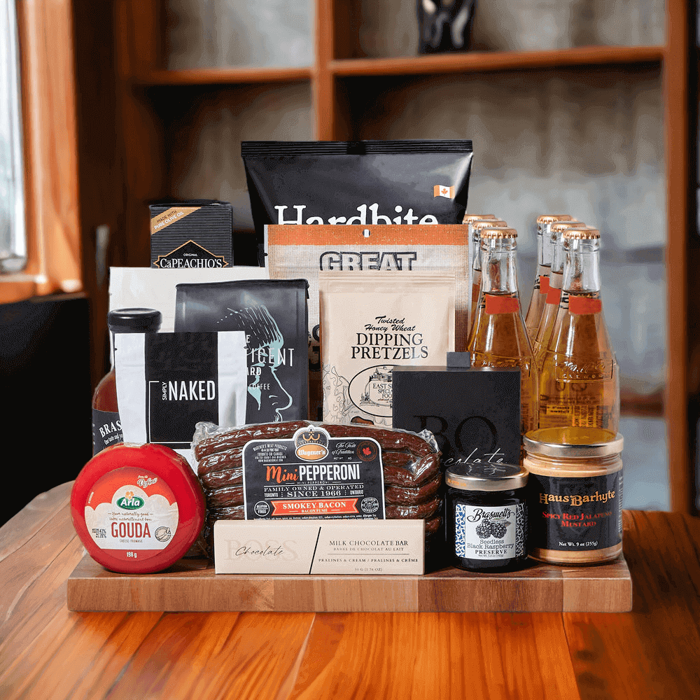 Beer & Charcuterie Gift Basket