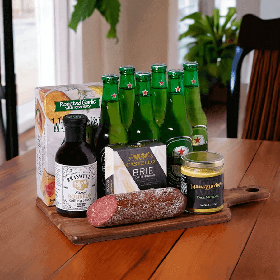 Combining premium beer and delicious gourmet snacks, it is sure to be a hit.