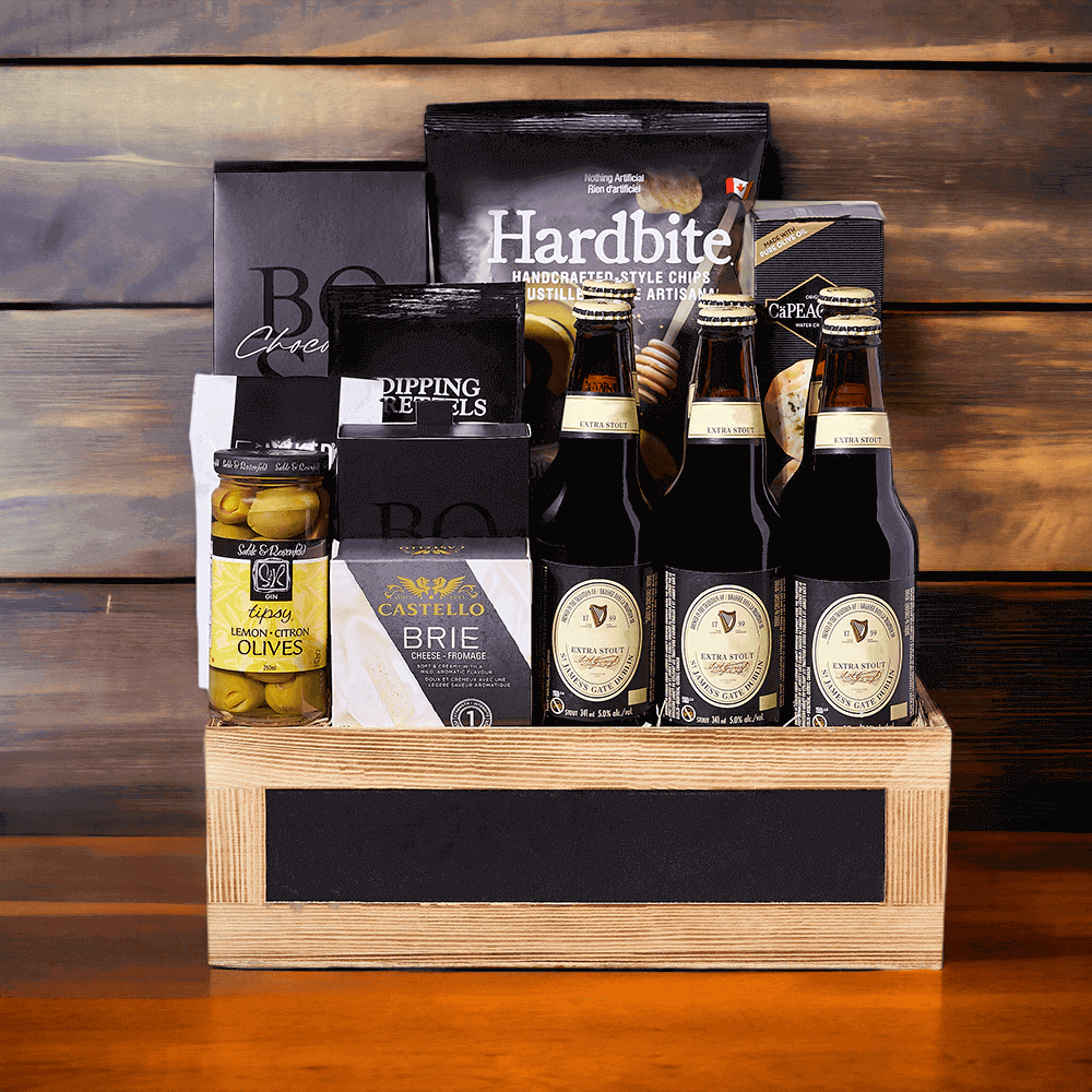 Supreme Gourmet Snacks & Beer Gift