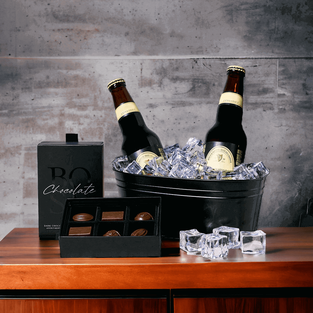 The Chocolates & Beer Gift Basket