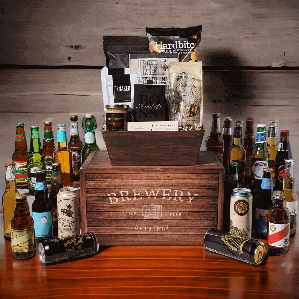 Total Beer & Snack Gift Box