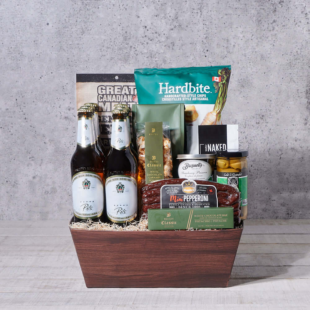 Beer & Nuts Snack Box - beer gift baskets - USA delivery - Hops Collective  USA