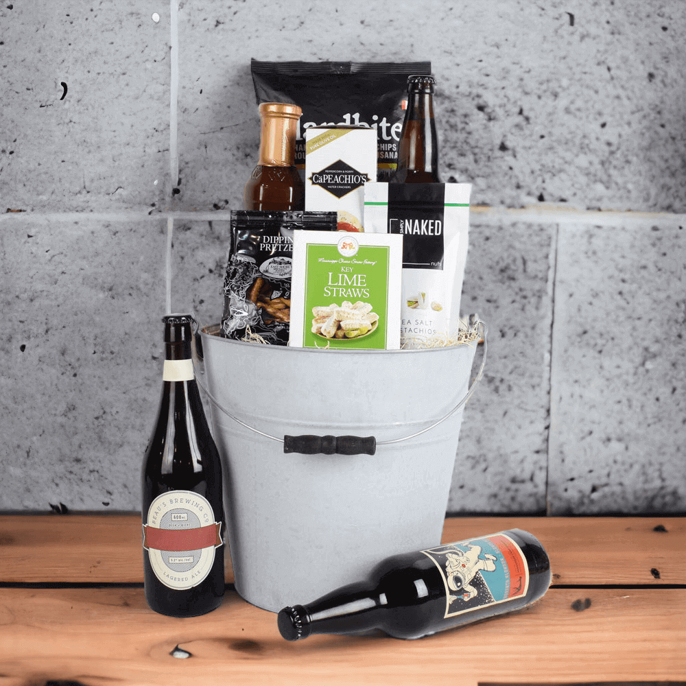 Beer & Cheese Lover's Basket, Beer Gift Baskets, USA Delivery