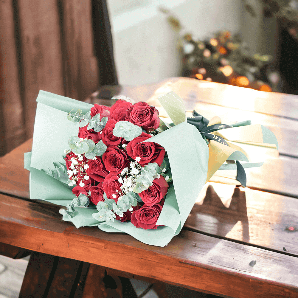 The "Come On, Celebrate!" Flower & Beer Gift from the Hops Collective is sure to impress.