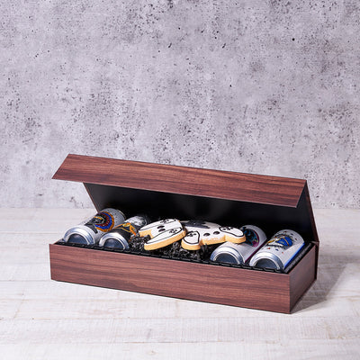 Craft Beer & Console Cookie Box, cookie gift, craft beer, beer, video games, video game gift