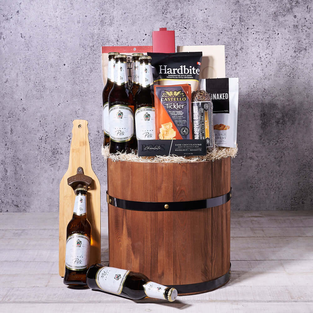 Beer & Nuts Snack Box - beer gift baskets - USA delivery - Hops Collective  USA