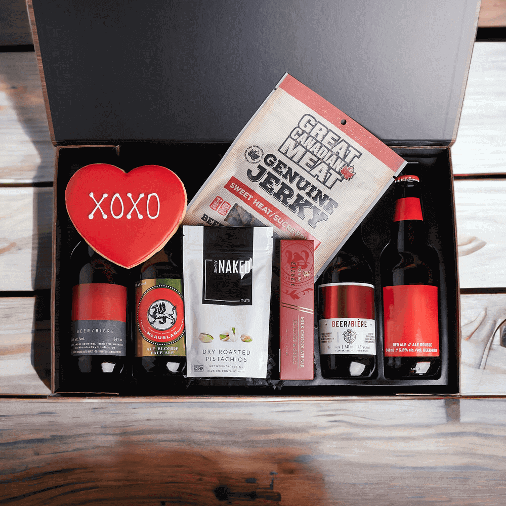 For a timelessly delicious gift, the Great Gourmet Treats &amp; Beer Gift Basket from Hops Collective's is sure to be unforgettable