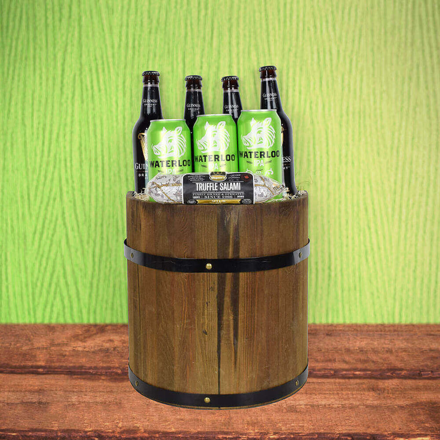 St. Patrick's Day Beer Barrel