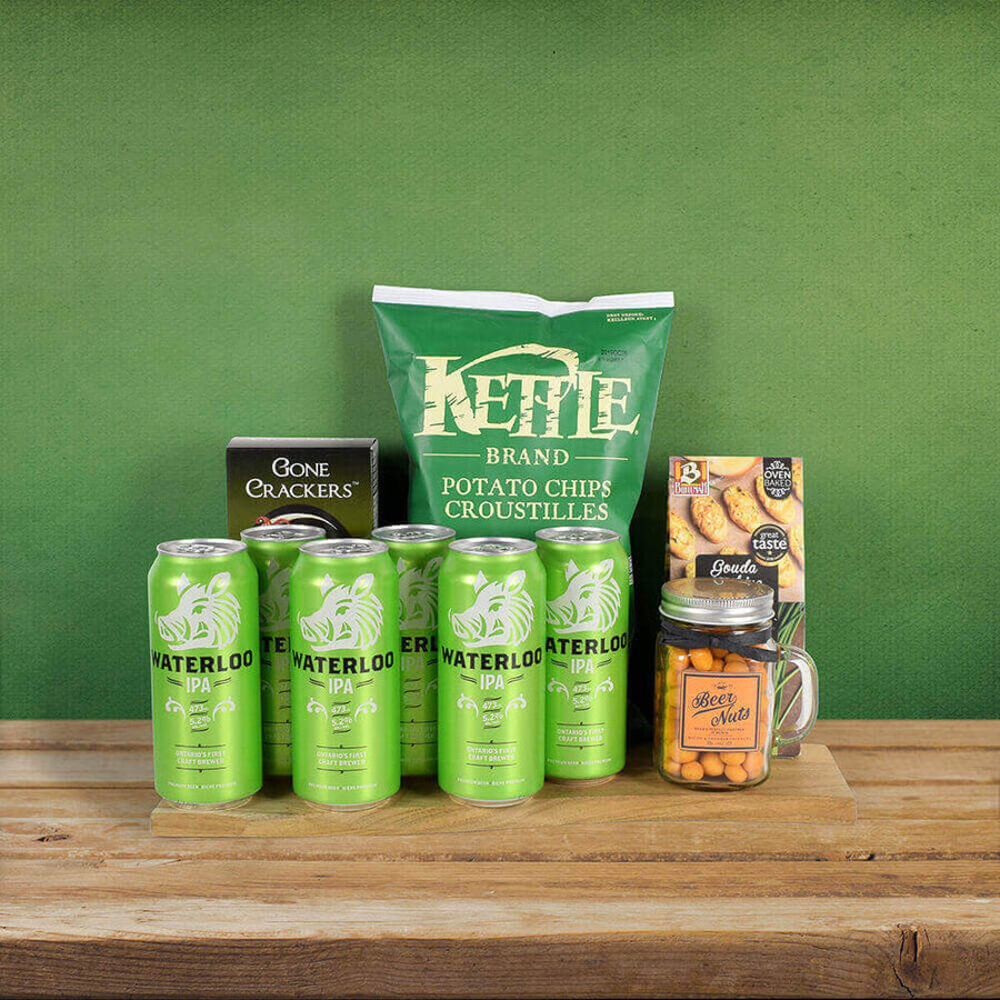 St. Patrick’s Day Craft Beer & Snacks Basket