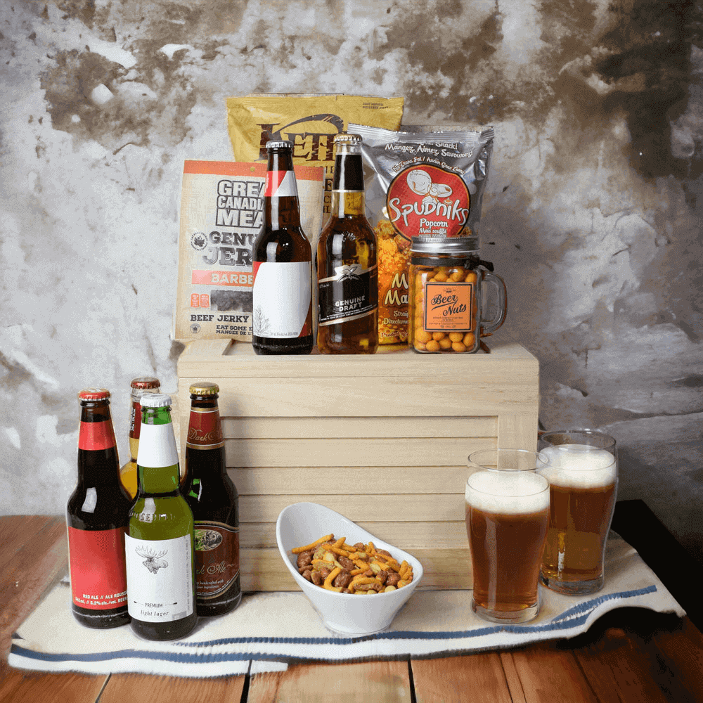 Bavarian Beer Crate - Beer Gift Baskets - Hops Collective Canada