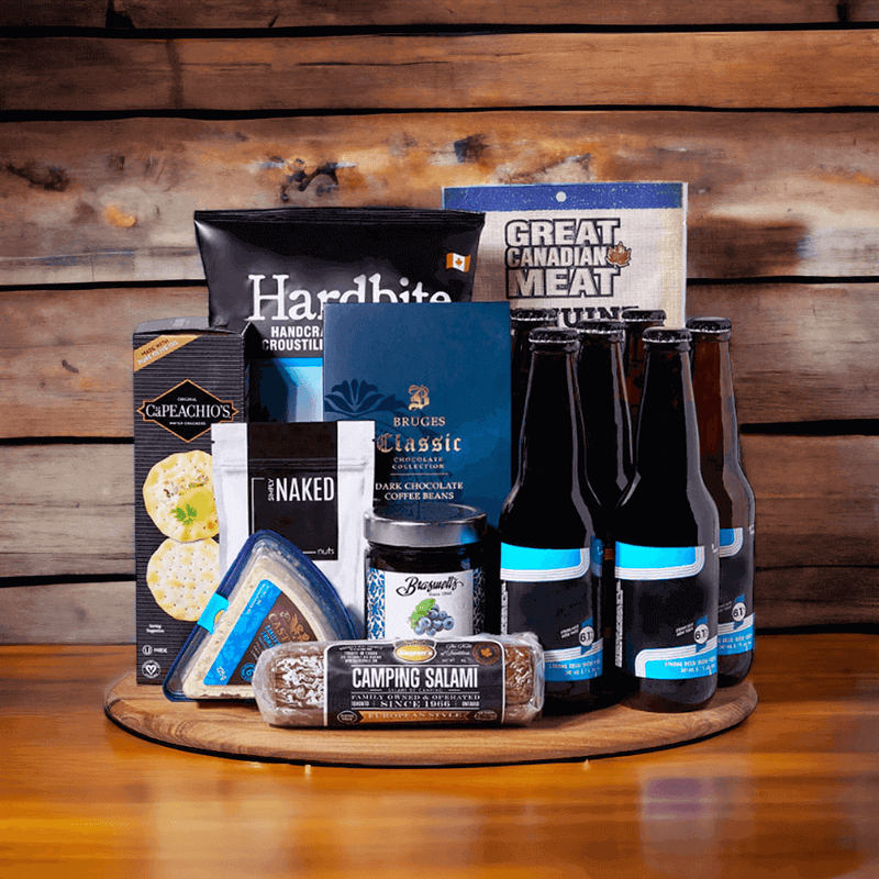 Chocolate & Beer Gift Box - Beer Gift Baskets - USA delivery - Hops  Collective USA