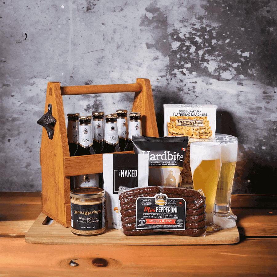 BBQ & Beer Gift Set – beer gift baskets – US delivery - Good 4 You Gift  Baskets USA
