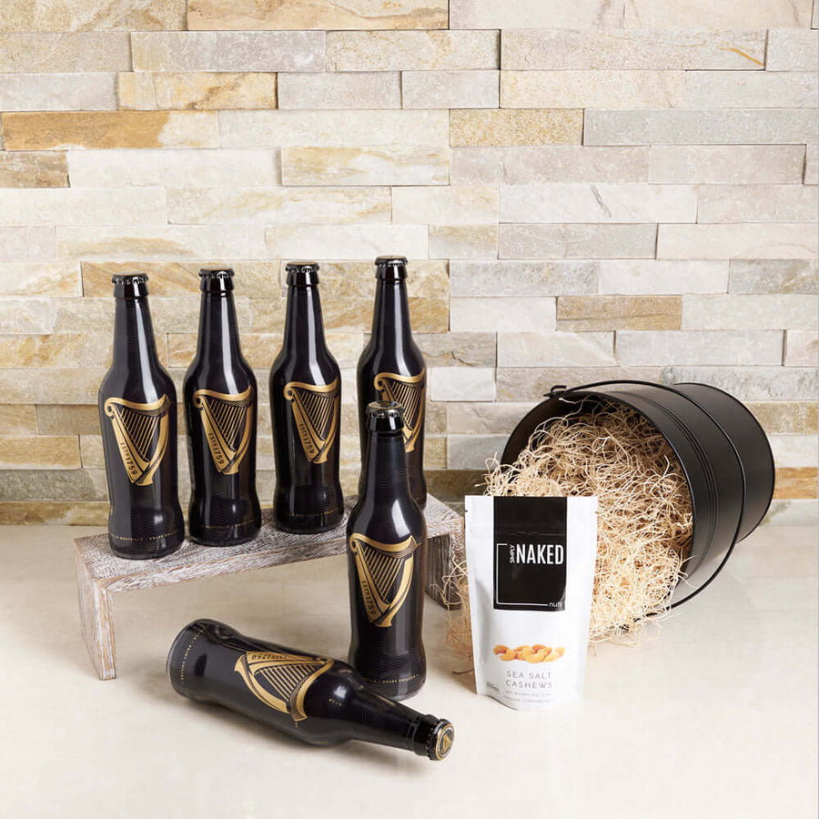 The Premium Beer and Pail Gift Set, beer gift baskets, gourmet gifts, gifts
